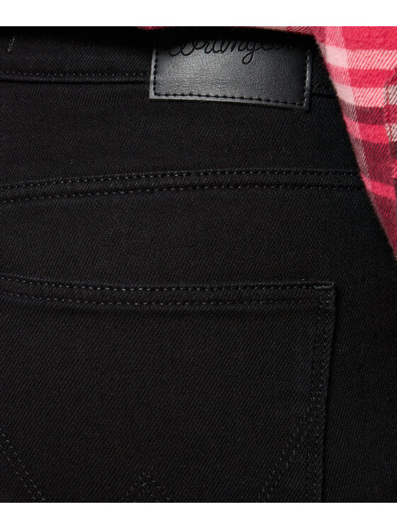 Wrangler Wrangler Jeansy Slim Czarny Slim Fit