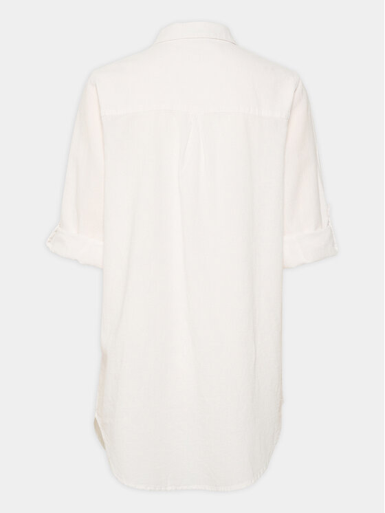 Kaffe Kaffe Camicia Naya 10506337 Écru Relaxed Fit