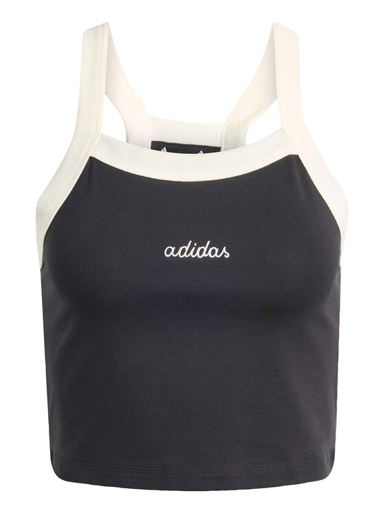 adidas adidas топ Seasonal Essentials Colorpop KC3936 Черен Slim Fit