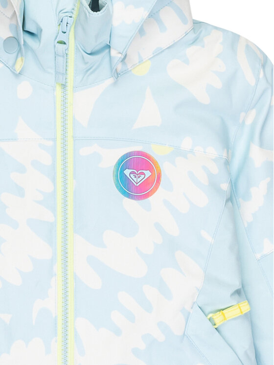 Roxy Roxy Скиорско яке Snowy Tale ERLTJ03026 Светлосиньо Regular Fit