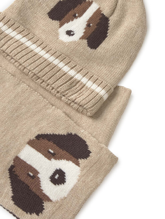 Mayoral Mayoral Set Schal und Mütze 10018 Beige