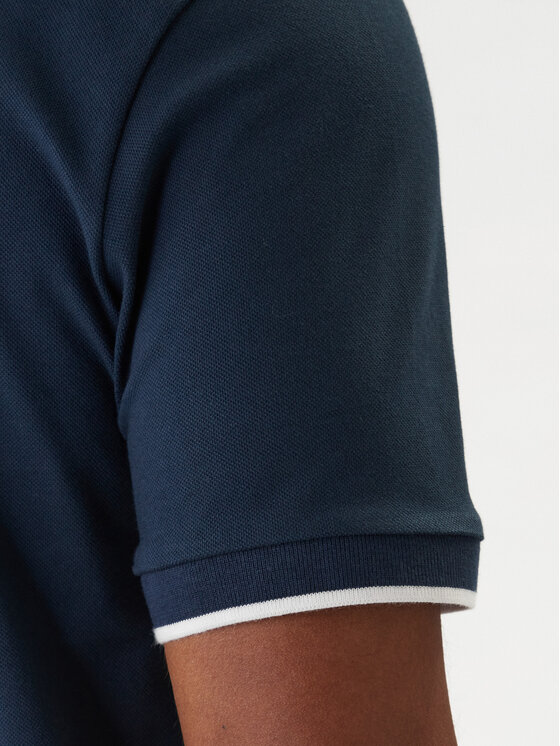 BOSS BOSS Polo särk Passertip 50507699 Tumesinine Slim Fit