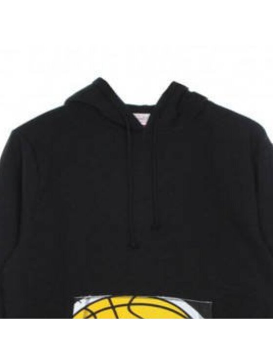 Mitchell & Ness Mitchell & Ness Bluza NBA Cropped Logo Los Angeles Lakers Czarny Standard Fit