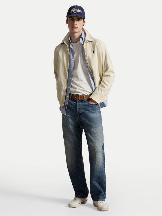 Polo Ralph Lauren Polo Ralph Lauren Μπουφάν μεταβατικό Twill Bi-Swing 710940744502 Μπεζ Regular Fit