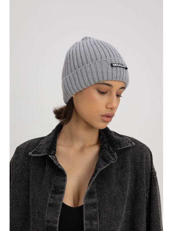 Misaga Misaga Czapka FRST BEANIE Szary