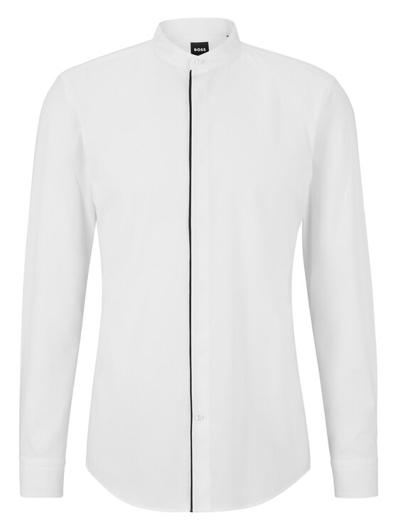 BOSS Boss Camicia 50484506 Bianco Slim Fit