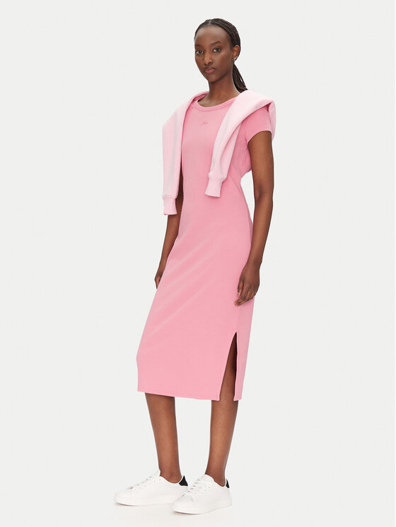 BOSS BOSS Ежедневна рокля 50536979 Розов Regular Fit