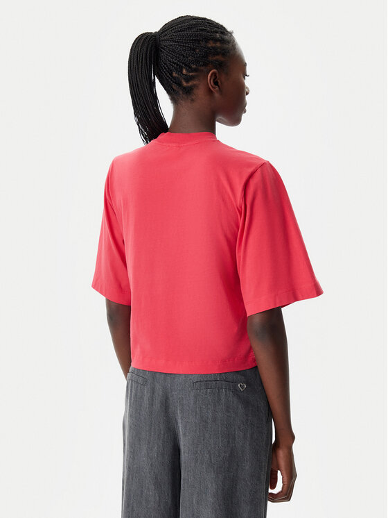 PINKO PINKO T-Shirt 104604 A2F8 O57 Czerwony Regular Fit