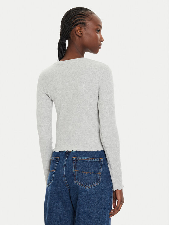 Brave Soul Brave Soul Μπλουζάκι LLT-624CATHY Γκρι Regular Fit