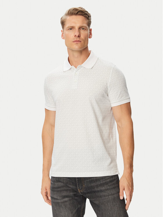 MICHAEL Michael Kors MICHAEL Michael Kors Poloshirt CS650V848T Weiß Regular Fit