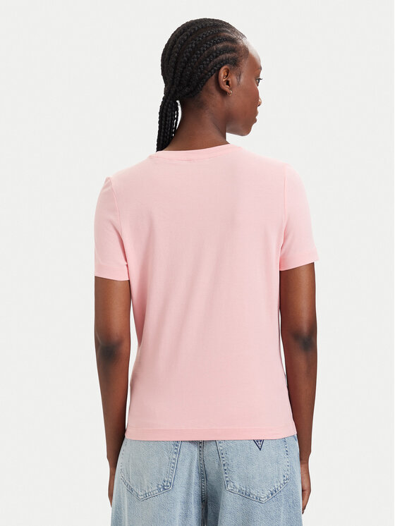 Guess Guess T-Shirt V6RI07 J1314 Hellrosa Regular Fit