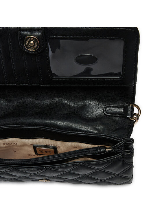 Guess Guess Дамска чанта Giully (QG) Mini-Bags HWQG87 48750 Черен