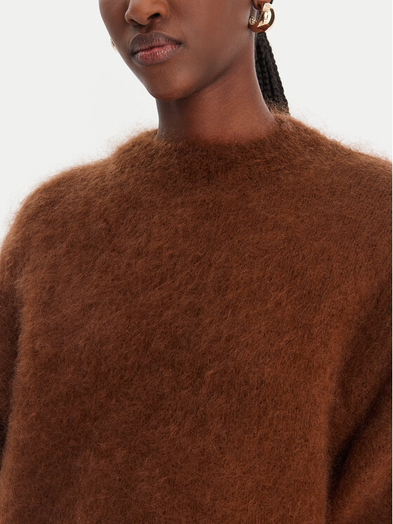 Dixie Dixie Светр M277Y101A Коричневий Relaxed Fit