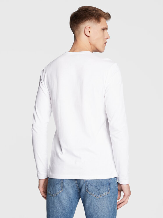BOSS Boss Longsleeve Tacks 50476192 Білий Regular Fit