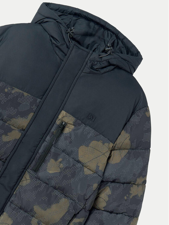 Mayoral Mayoral Зимно яке 7461 Черен Regular Fit