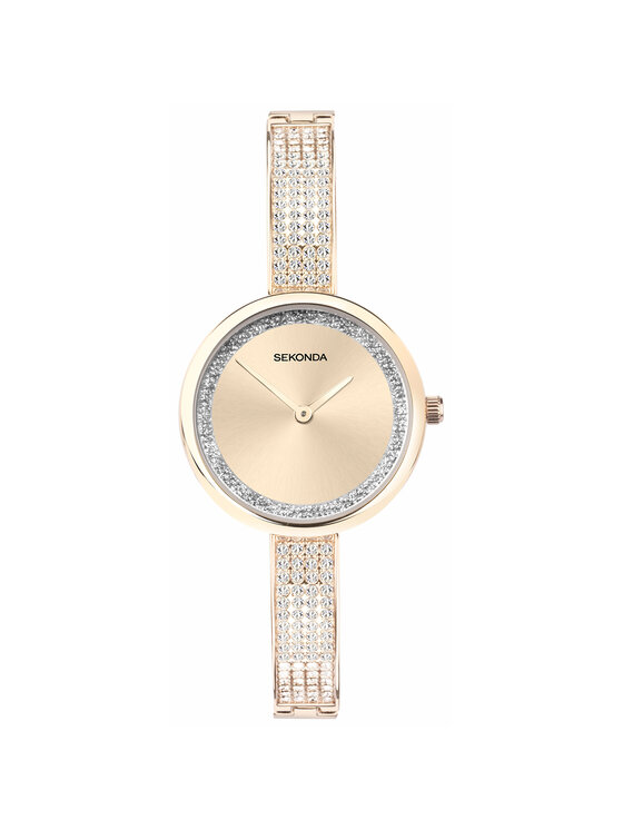 Sekonda Sekonda Zegarek 40599 Różowe złoto