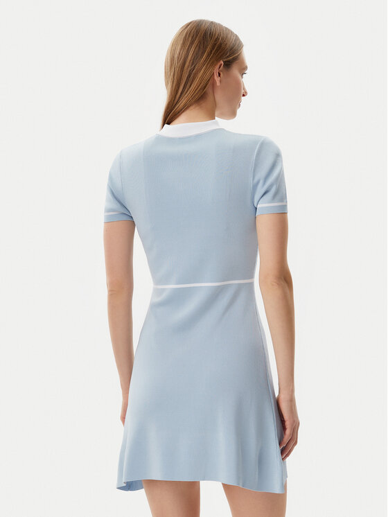 Guess Guess Vestito di maglia V5GK00 Z3D60 Celeste Regular Fit