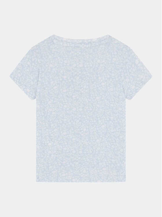 Guess Kids Guess Kids Top 174219 Błękitny Classic Fit