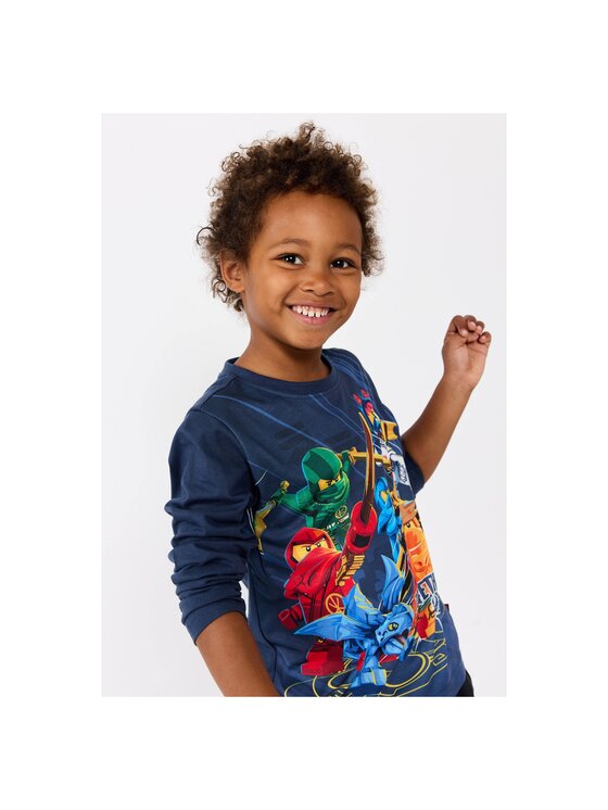 LEGO LEGO T-Shirt 12011345/590 Granatowy Regular Fit
