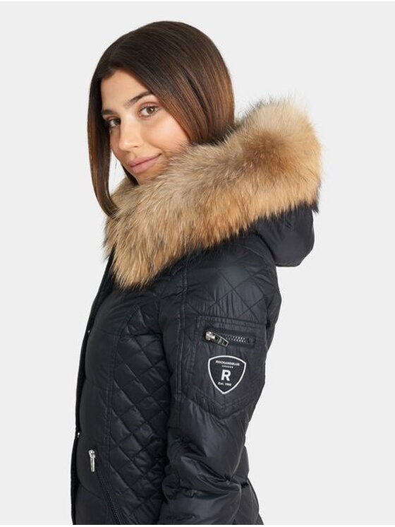 ROCKANDBLUE ROCKANDBLUE Vatovaná bunda BEAM Černá Slim Fit