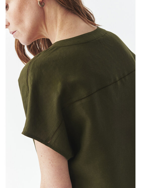 TATUUM TATUUM Halenka SARAKINO Khaki Loose Fit