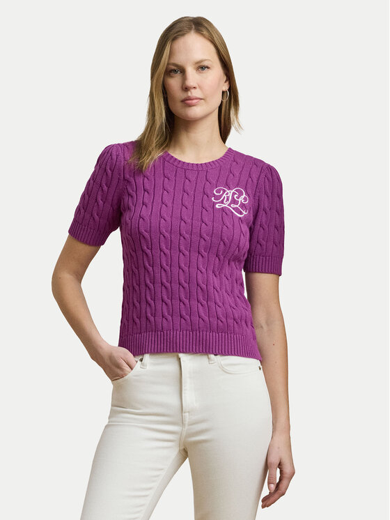 LAUREN RALPH LAUREN LAUREN RALPH LAUREN Sweater 200976989002 Lila Slim Fit