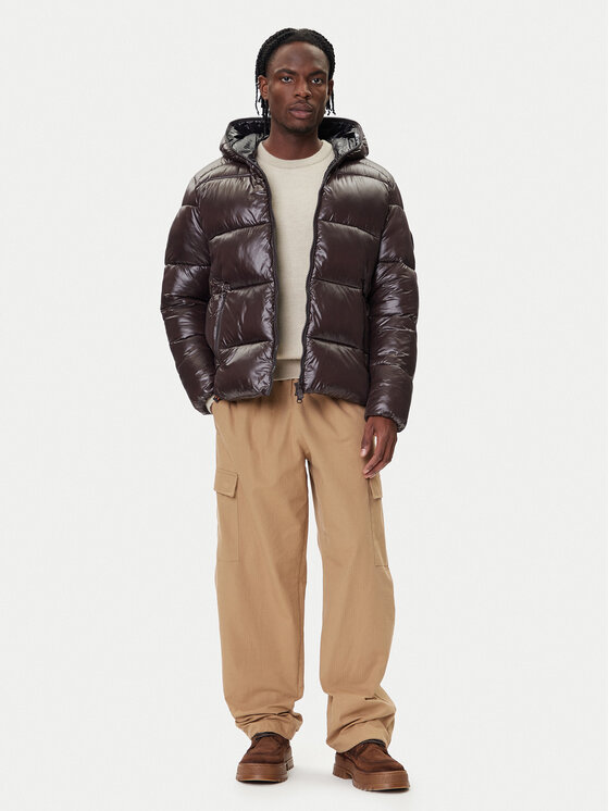 Save The Duck Save The Duck Зимова куртка D31280M LOVE21 Коричневий Regular Fit