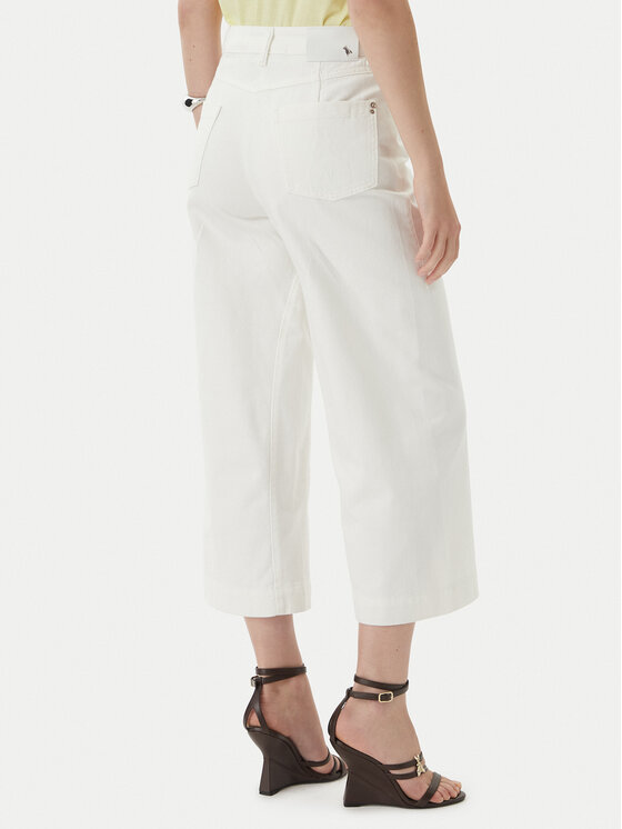 Patrizia Pepe Patrizia Pepe Jeans 2P1756/D107-W146 Bianco Relaxed Fit