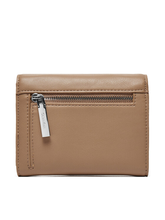 Calvin Klein Calvin Klein Portfel Ck Daily Medium Trifold_Pbl K60K612851 Beżowy