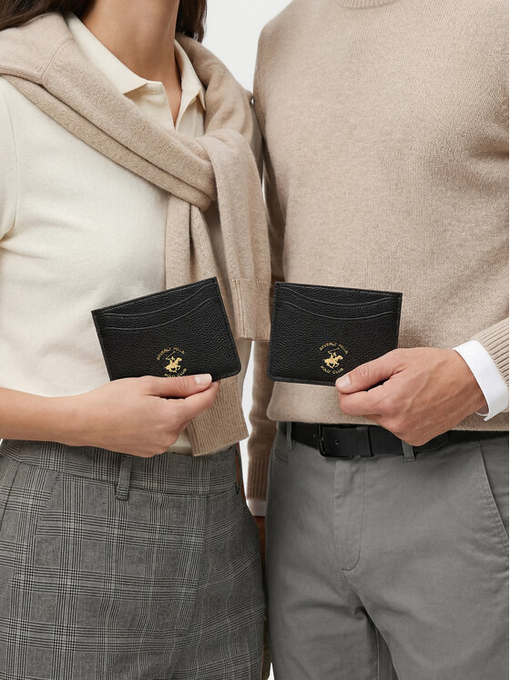 Beverly Hills Polo Club Beverly Hills Polo Club Puzdro na kreditné karty CEO-BHPC-W1-007-SS26 Čierna