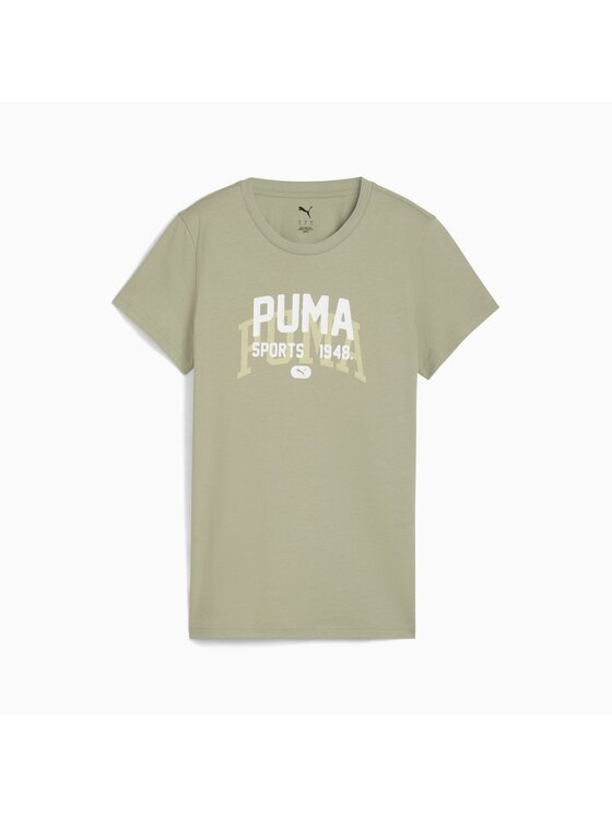 Puma Puma T-Shirt 688169 Zielony Regular Fit