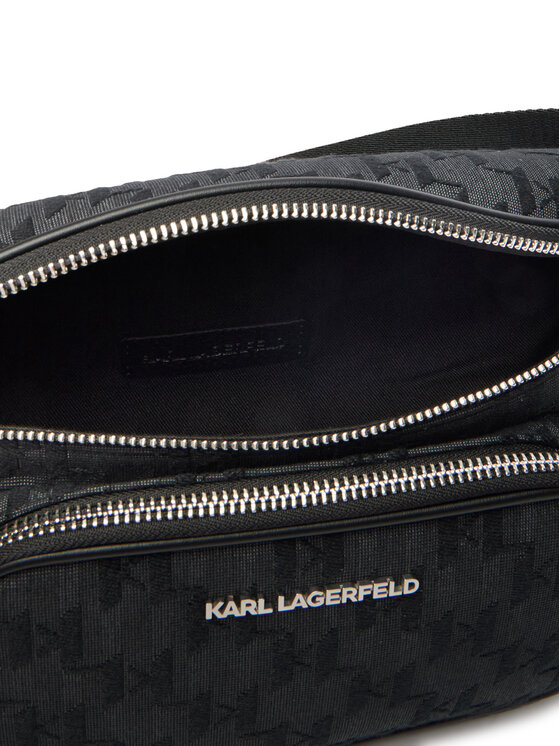 KARL LAGERFELD KARL LAGERFELD Ledvinka B3M30250 Černá