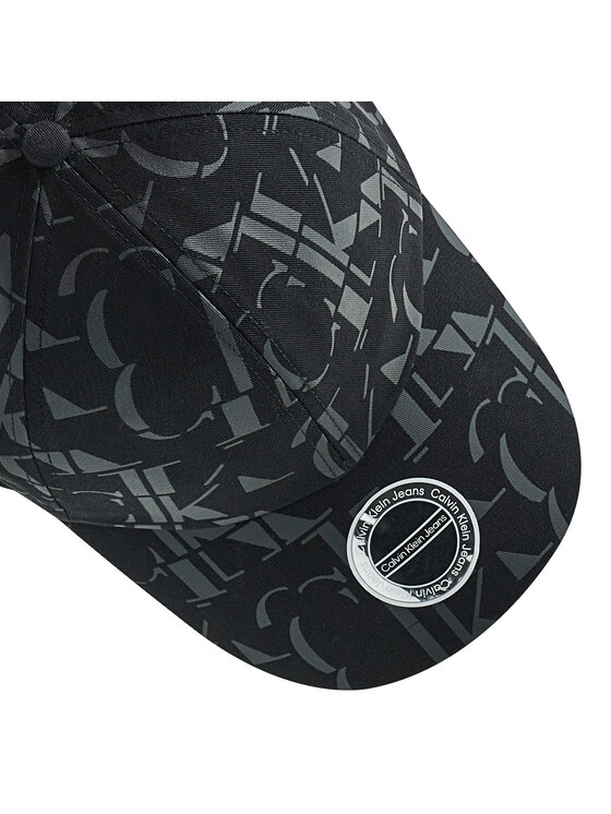 Calvin Klein Jeans Calvin Klein Jeans Czapka z daszkiem Monogram Soft K50K509492 Czarny