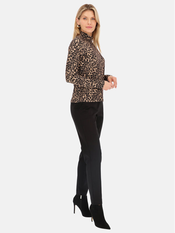 Red Button Red Button Golf Rolinde Brązowy Slim Fit