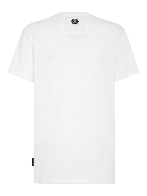 PHILIPP PLEIN PHILIPP PLEIN T-Shirt 2591 Bílá Regular Fit