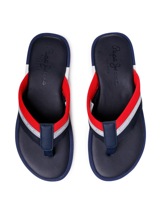 Pepe Jeans Pepe Jeans Žabky Barrel Reflective PMS90074 Tmavomodrá