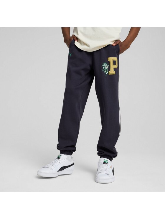 Puma Puma Spodnie dresowe 629868 Niebieski Regular Fit