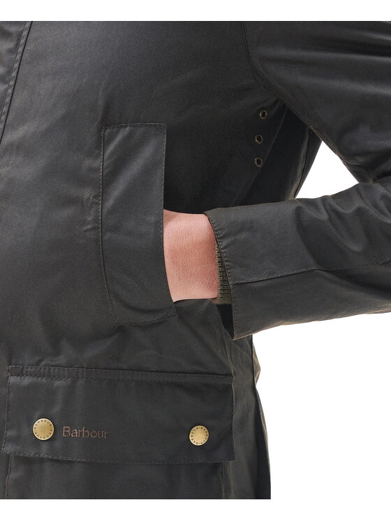 Barbour Barbour Παλτό q-dav-44875 Πράσινο Regular Fit