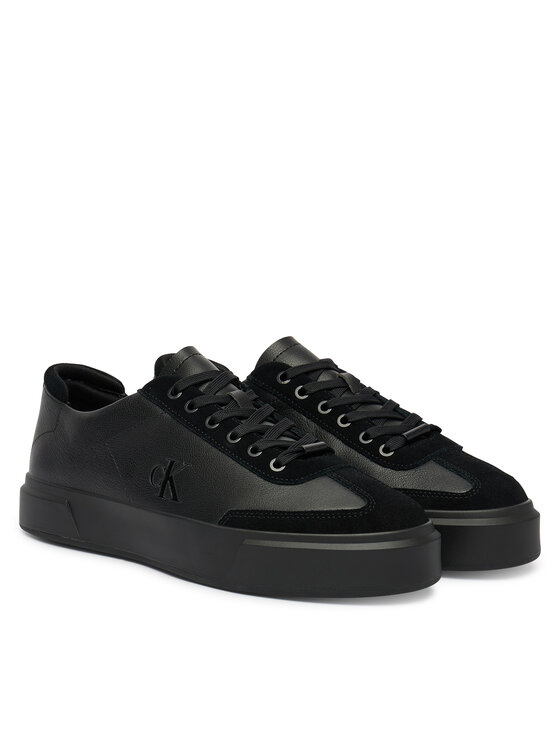 Calvin Klein Calvin Klein Sportcipők Basket Cupsole Lup Wt Lth HM0HM02133 Fekete
