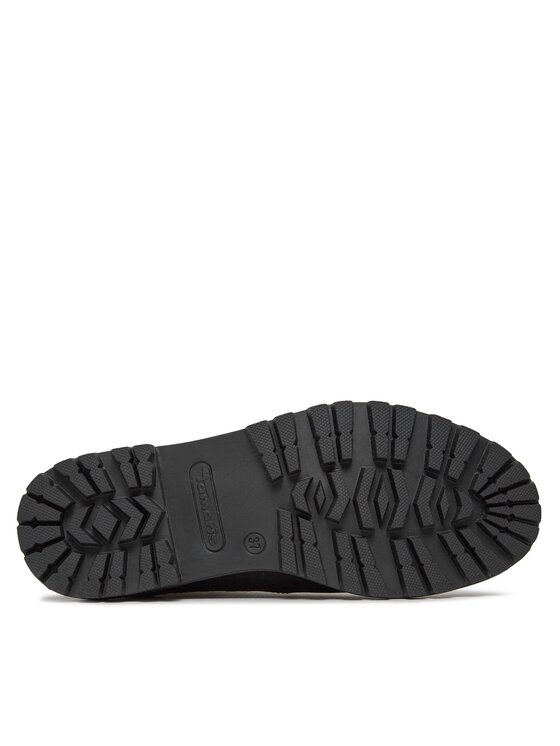 Tamaris Tamaris Kotníková obuv s elastickým prvkem 1-25401-41 Černá