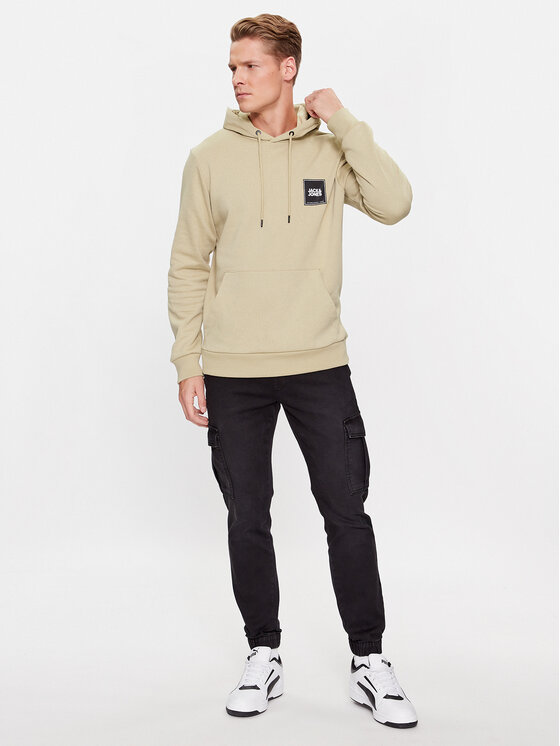 Jack & Jones Jack & Jones Mikina 12251998 Béžová Regular Fit