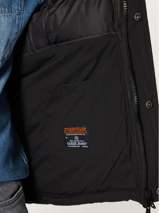Guess Jeans Guess Jeans Giubbotto invernale M4BL20 WGII2 Nero Regular Fit