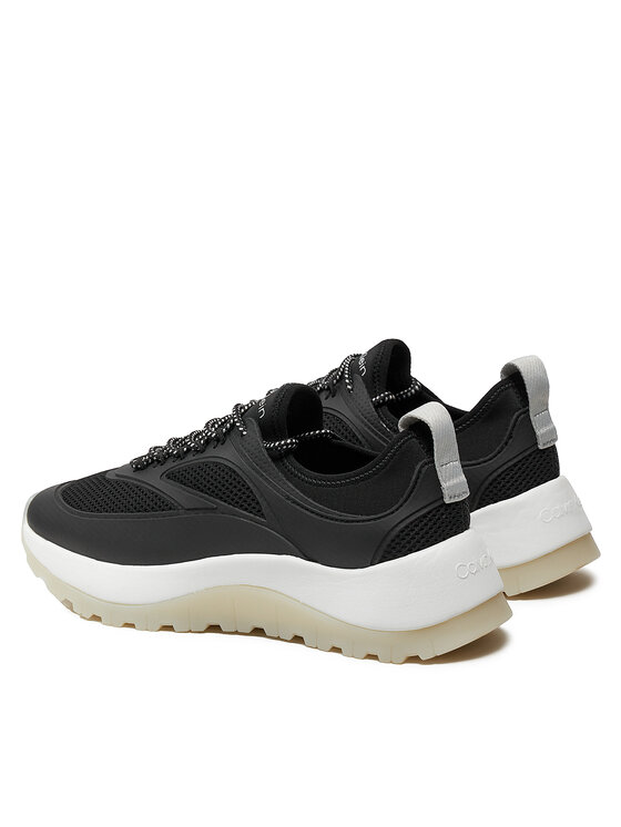 Calvin Klein Calvin Klein Sneakersy Runner Lace Up Pearl Mix M HW0HW02079 Czarny