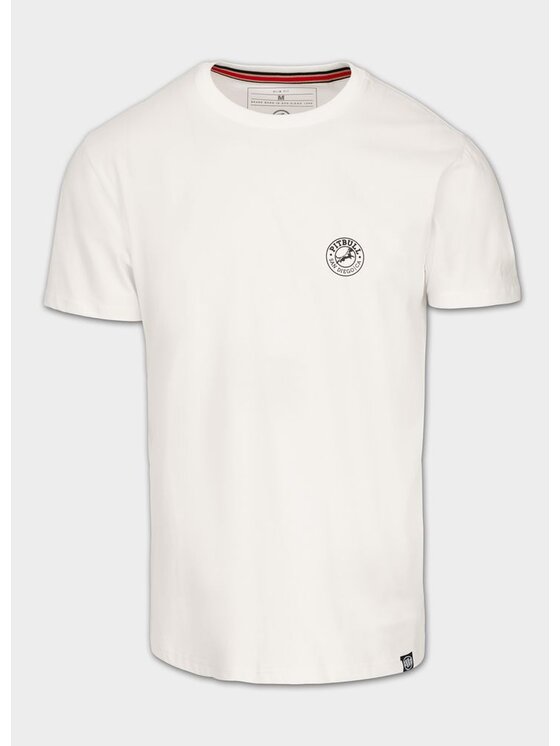 PITBULL PITBULL T-Shirt AUTOMATIC Biały Regular Fit
