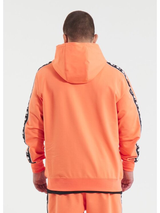 PITBULL PITBULL Bluza Bluza męska rozpinana z kapturem TAPE NUGGET L Pomarańczowy Regular Fit