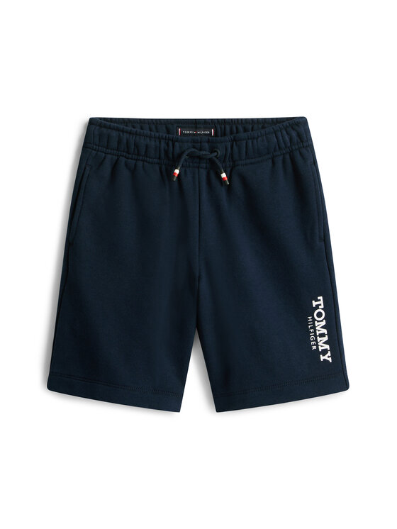 Tommy Hilfiger Tommy Hilfiger Sportovní kraťasy Monotype Print KB0KB10023 Tmavomodrá Regular Fit