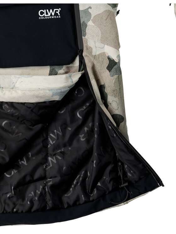 Colourwear Colourwear Kurtka narciarska Kurtka narciarska męska Colourwear Foil Anorak Kolorowy Relaxed Fit