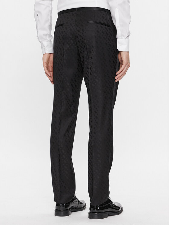 BOSS Boss Odijelo H-Huge-2Pcs-Tux-231 50502453 Crna Slim Fit