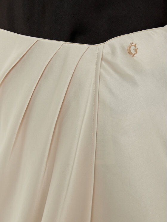 Guess Guess Midi szoknya Anastasia W4BD56 WGIG2 Ekru Regular Fit