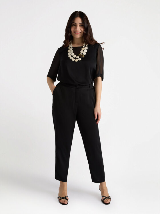 Fiorella Rubino Fiorella Rubino Blusa 2768T002261N033 Nero Over Fit